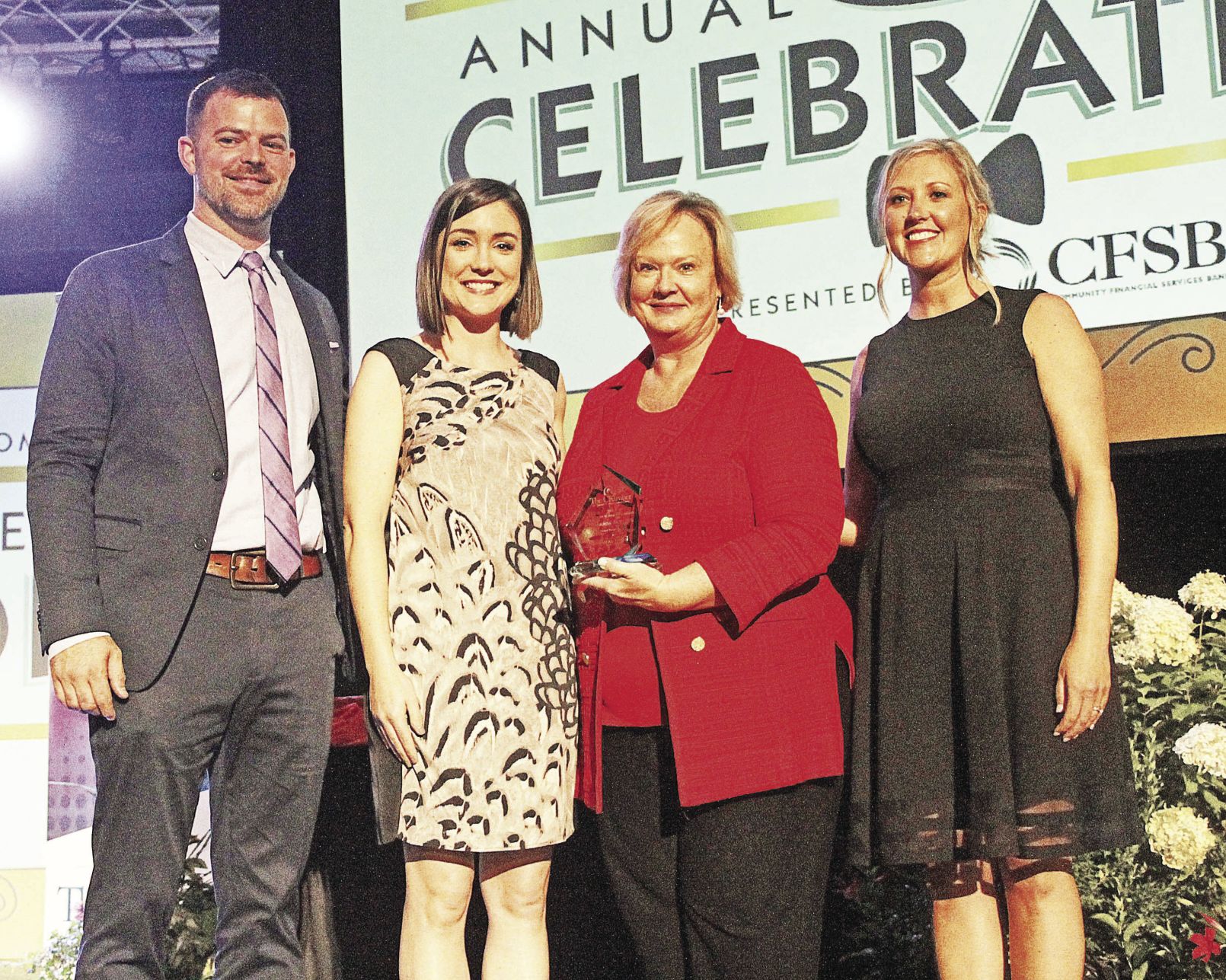 Chamber dinner Woman in Business